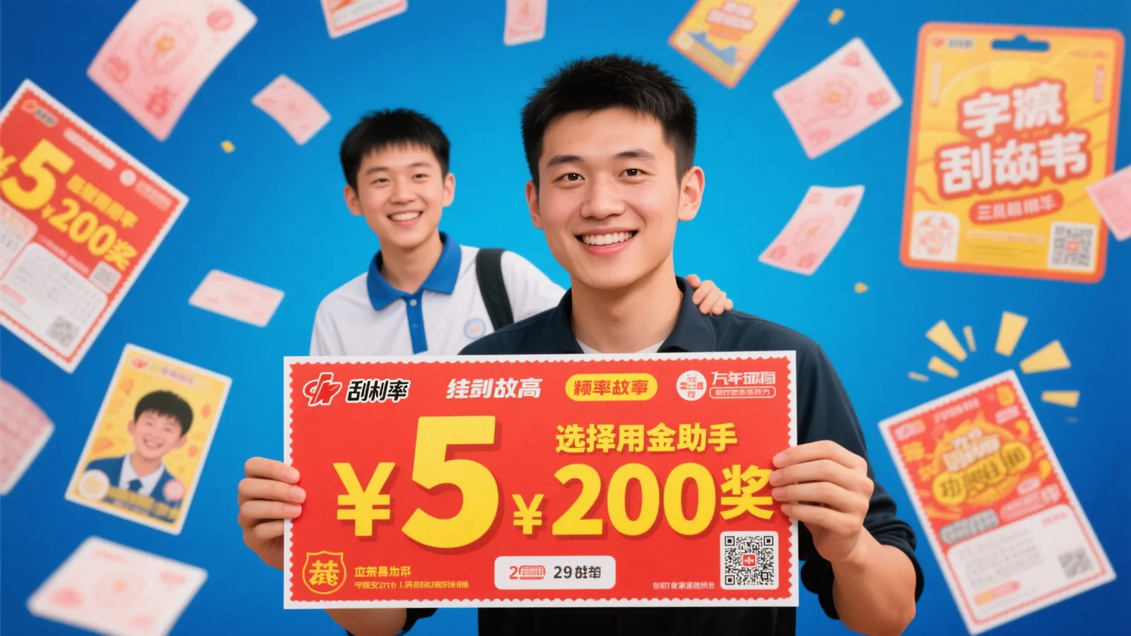 打工人喜中刮刮乐30万 第一时间与家人分享喜悦