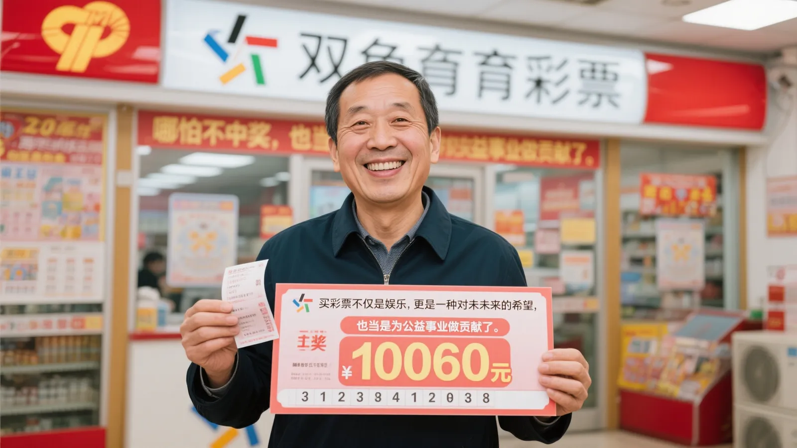 20年资深彩民终圆梦 双色球1006万大奖次日即兑