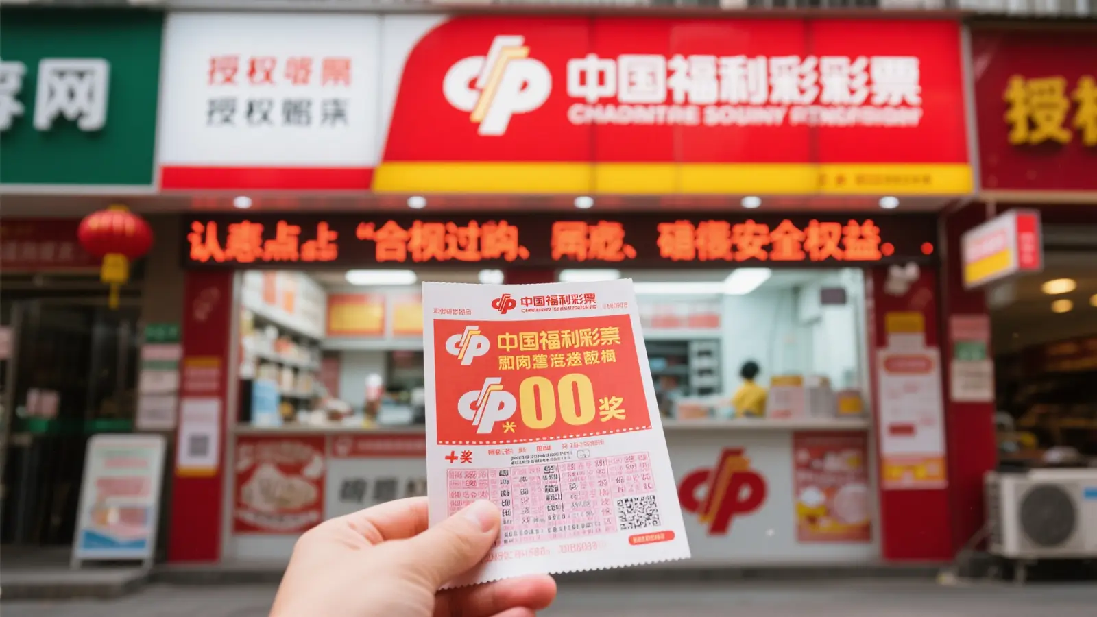 男子随意一刮，竟中福彩百万大奖，激动万分！
