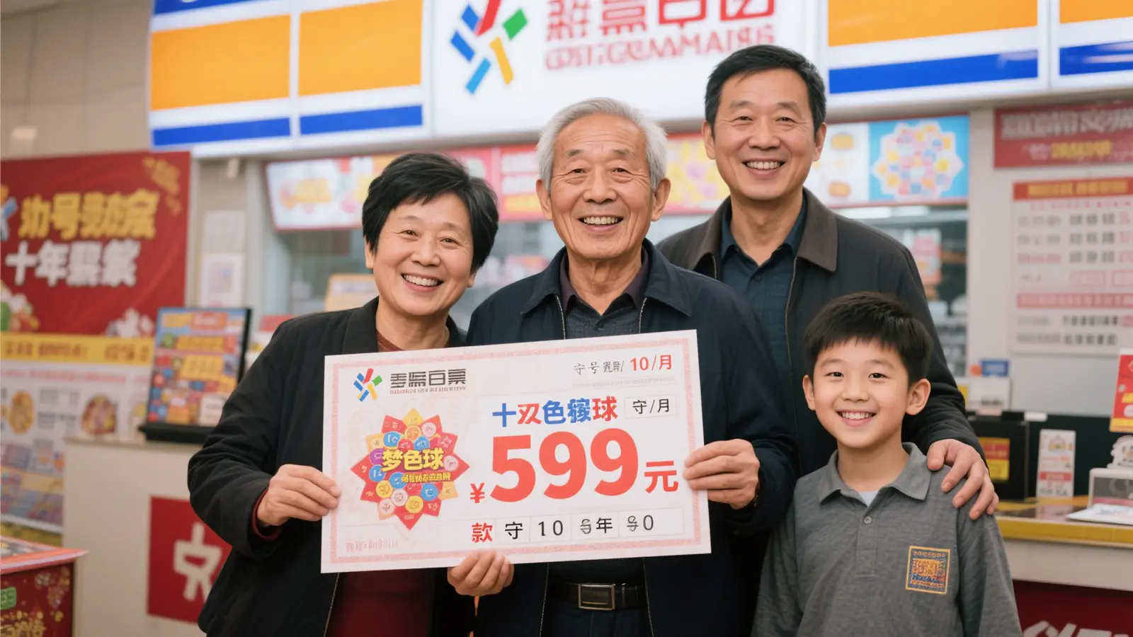 老彩民坚持守号10年喜中双色球599万：奖金助力儿子清房贷