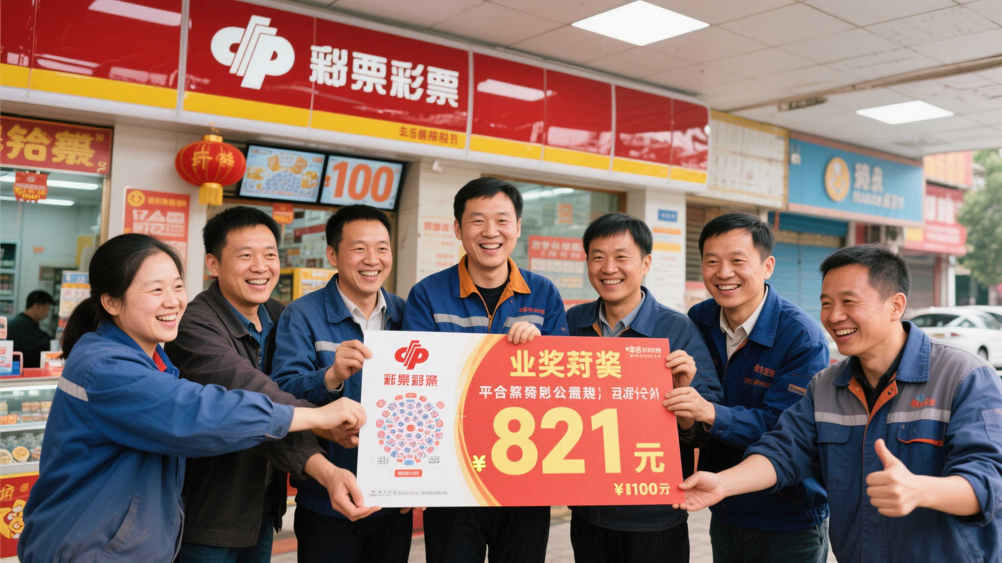 6名打工者联手购彩，中奖821万福彩奖金，人均分得超百万